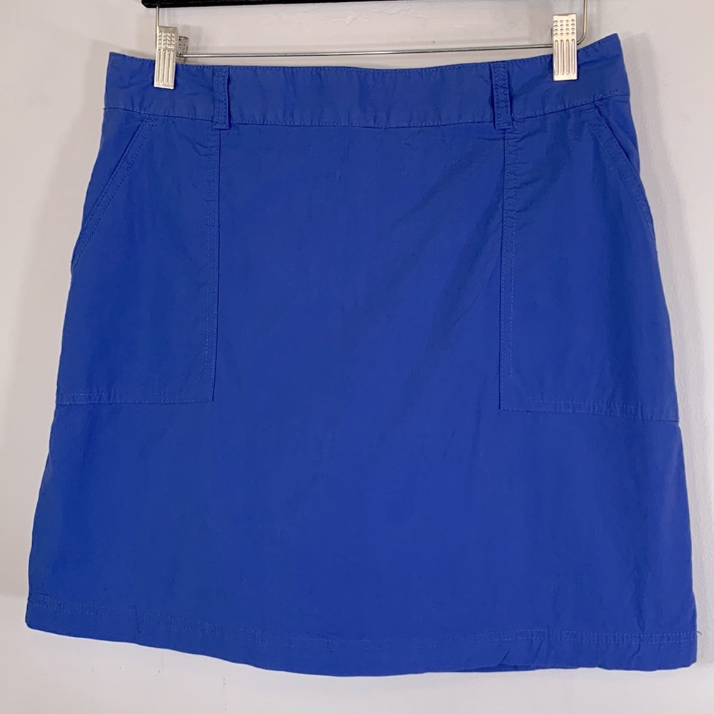 Dockers Stretch Skort Tennis Golf Athletic Women’s Size 8 Blue Shorts Skirt